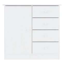 Aparador Turia 4 cajones + 1 puerta 73x77x35 cm