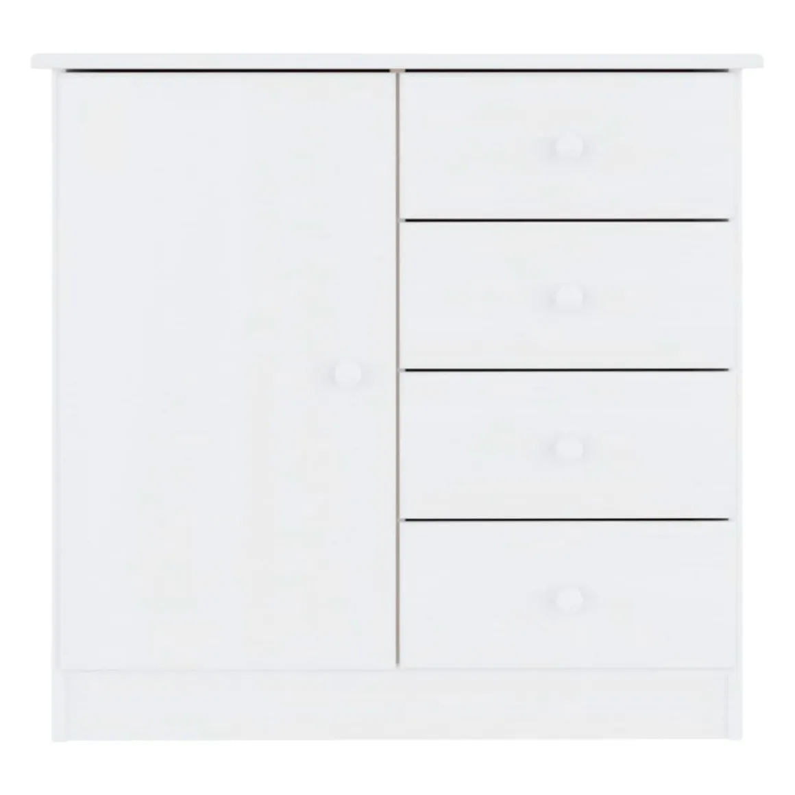 Aparador Turia 4 cajones + 1 puerta 73x77x35 cm