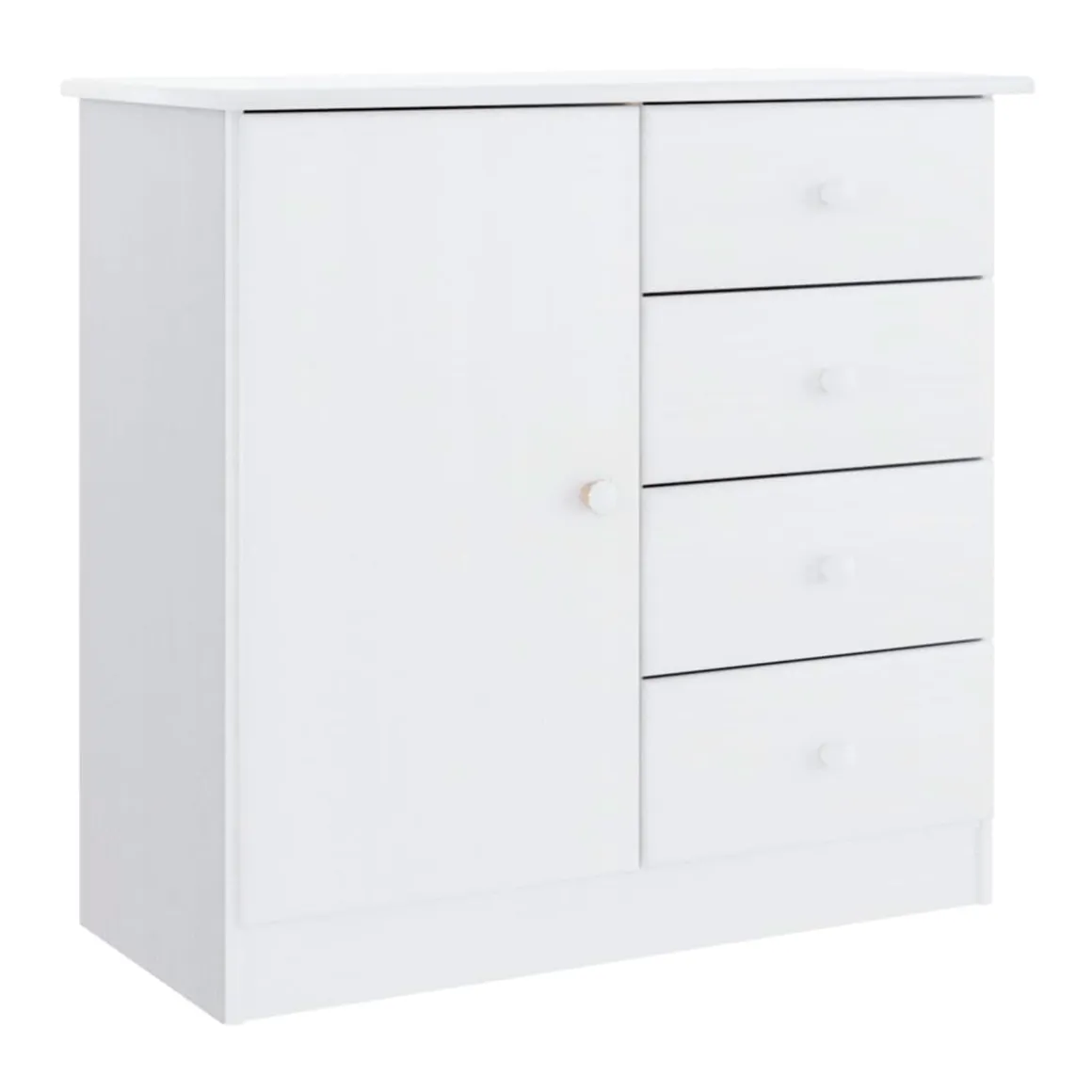 Aparador Turia 4 cajones + 1 puerta 73x77x35 cm