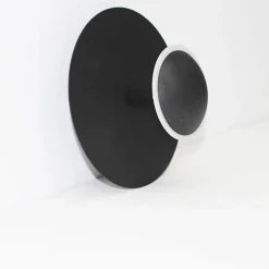 Aplique pared Planet negro Ø20x14 cm
