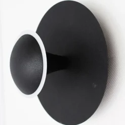 Aplique pared Planet negro Ø20x14 cm