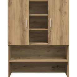Armario auxiliar Dora 4 estantes + 2 puertas 90x70,5x25,5 cm