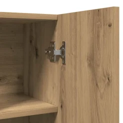 Armario auxiliar Dora 4 estantes + 2 puertas 90x70,5x25,5 cm