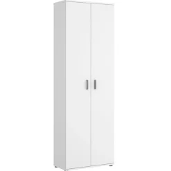 Armario auxiliar Fit 4 compartimentos blanco 190x61x35 cm