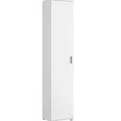 Armario auxiliar Fit 4 compartimentos blanco 190x39x35 cm