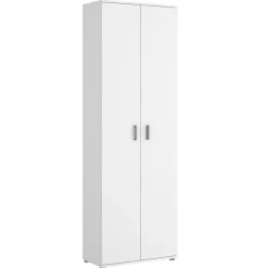 Armario auxiliar Fit 8 compartimentos blanco 190x61x35 cm
