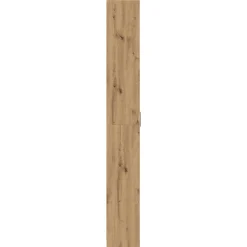 Armario auxiliar Melihe 4 estantes natural 189x55x25 cm