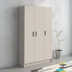Armario auxiliar New Aura 3 puertas 180x108x34,4 cm