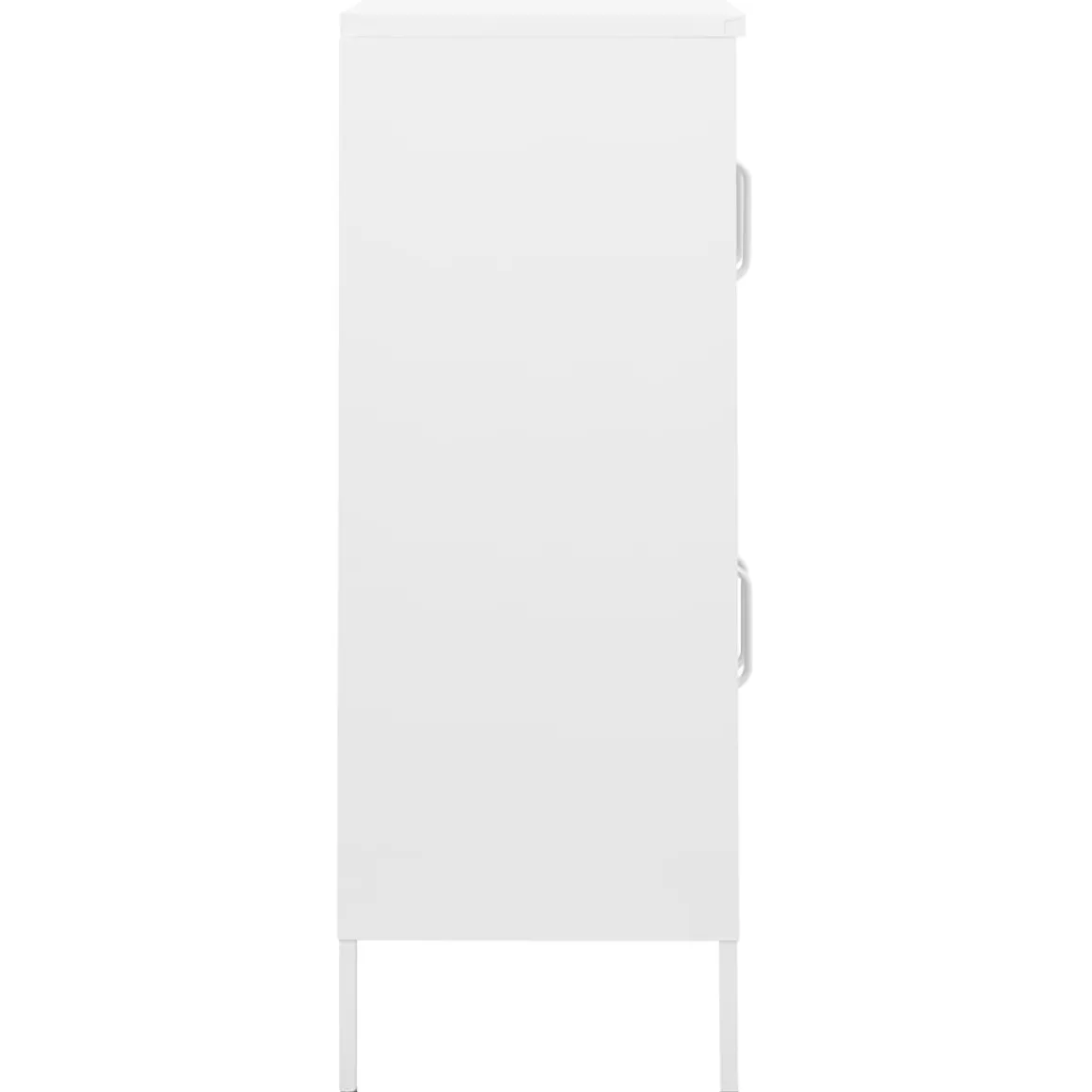 Armario auxiliar Offix 4 puertas con 2 estantes 101,5x80x35 cm