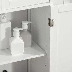 Armario auxiliar Sauce Kleankin apto para baño blanco 108,8x60x30 cm