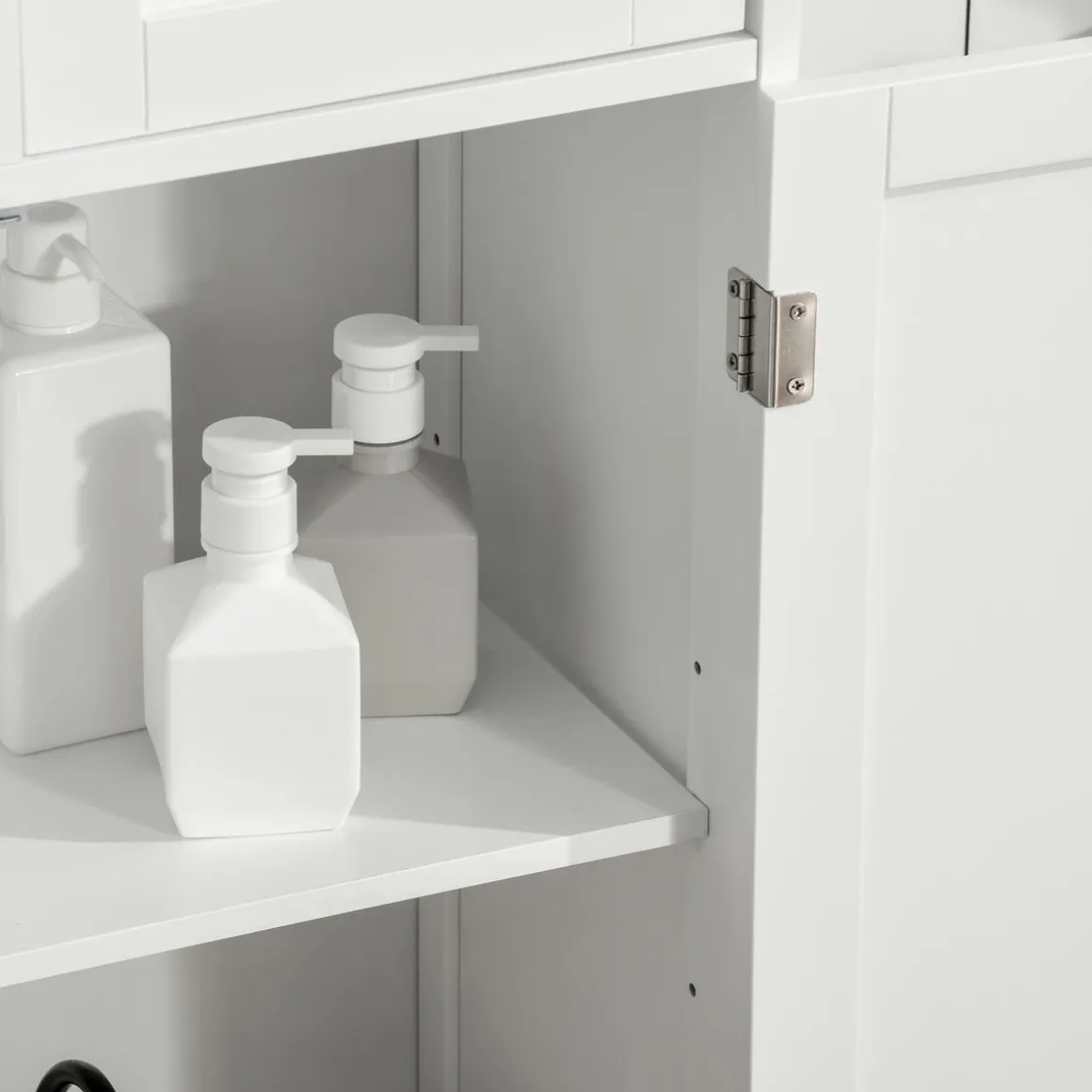 Armario auxiliar Sauce Kleankin apto para baño blanco 108,8x60x30 cm