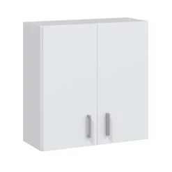 Armario auxiliar Use diseño alto con 2 puertas blanco 60x59x26,5 cm