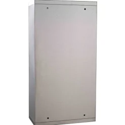 Armario botiquín Homcom 3 niveles acero inox 48x25x12 cm