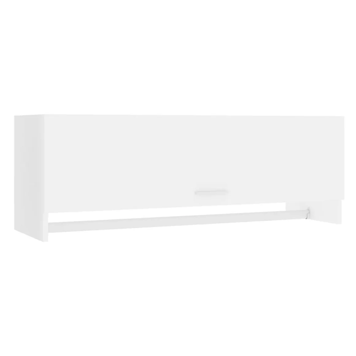 Armario compacto Apolo 1 puerta + 1 barra para colgar 35x100x32,5 cm