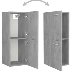 Armario de baño Barbate 2 puertas 80x30x30 cm