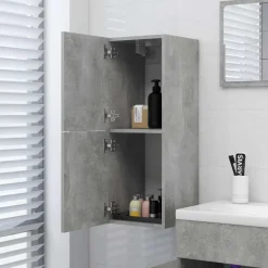 Armario de baño Barbate 2 puertas 80x30x30 cm