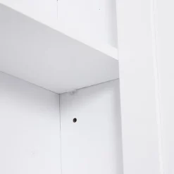 Armario de pared multifuncional blanco 50,5x14,5x53 cm