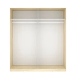 Armario Emax 4 puertas abatibles 203,5x182,1x51,4 cm