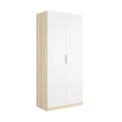 Armario Emax 2 puertas batientes con barra 203,5x91x51,4 cm