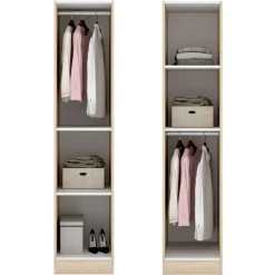 Armario Essen 1 puerta diseño personalizable 184x40x52 cm