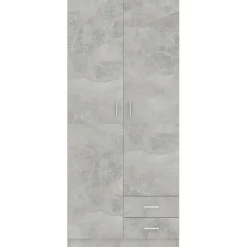 Armario Kei 2 puertas + 2 cajones 180x80x52 cm