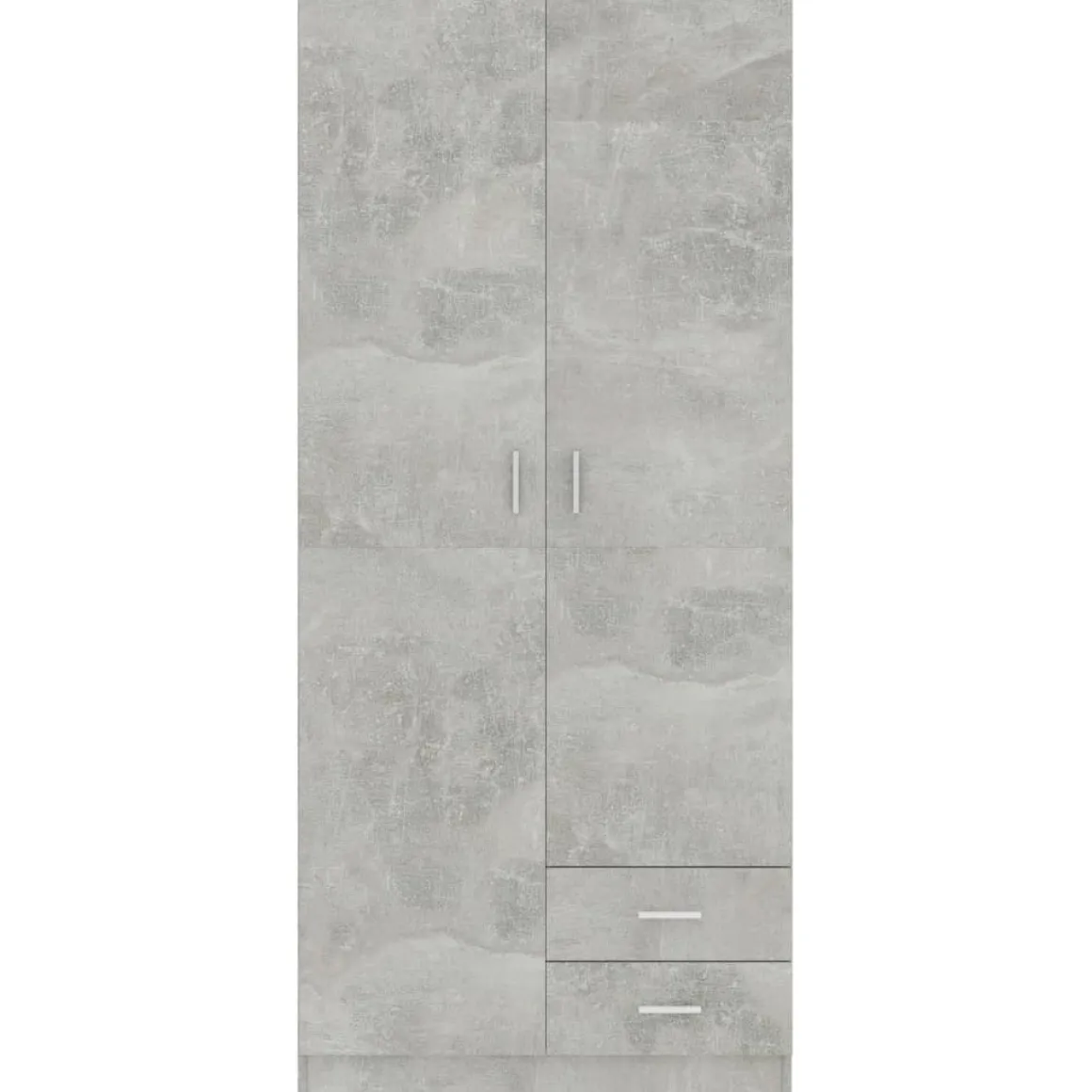 Armario Kei 2 puertas + 2 cajones 180x80x52 cm