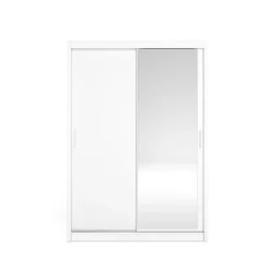 Armario Mijas 2 puertas correderas con espejo 215,5x150x58,9 cm