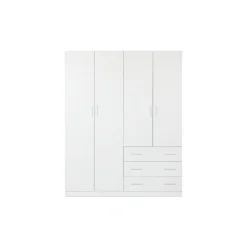 Armario Monamer 4 puertas con 3 cajones 200x160x57,5 cm