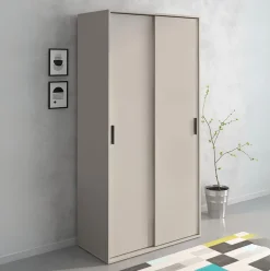 Armario New Aura 2 puertas correderas 200x100x49,8 cm