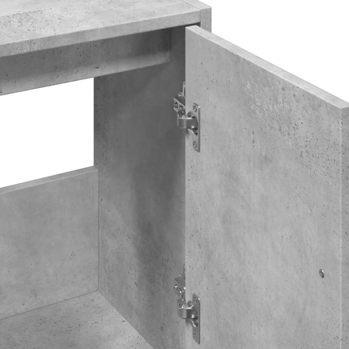 Armario para lavabo Duende 2 puertas blanco 55x63x29 cm