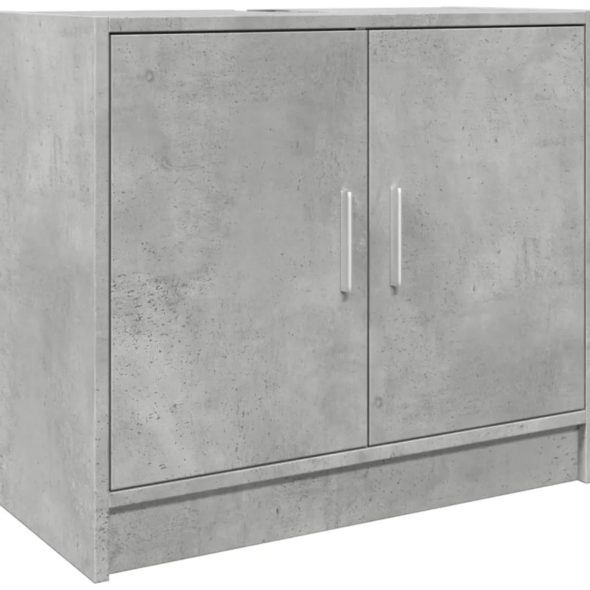 Armario para lavabo Duende 2 puertas blanco 55x63x29 cm