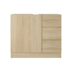 Armario para lavabo Kemba 1 armario + 3 cajones 54x63x30 cm