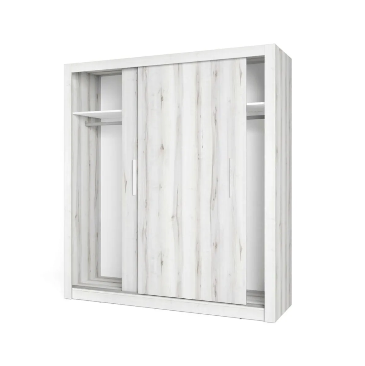 Armario Sava 2 puertas correderas 201x182x58,7 cm