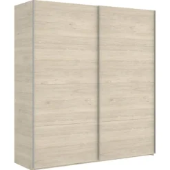 Armario Slide 2 puertas correderas 204x180x65 cm