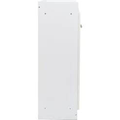 Armario zapatero madera 4 estantes blanco 90x83x30cm