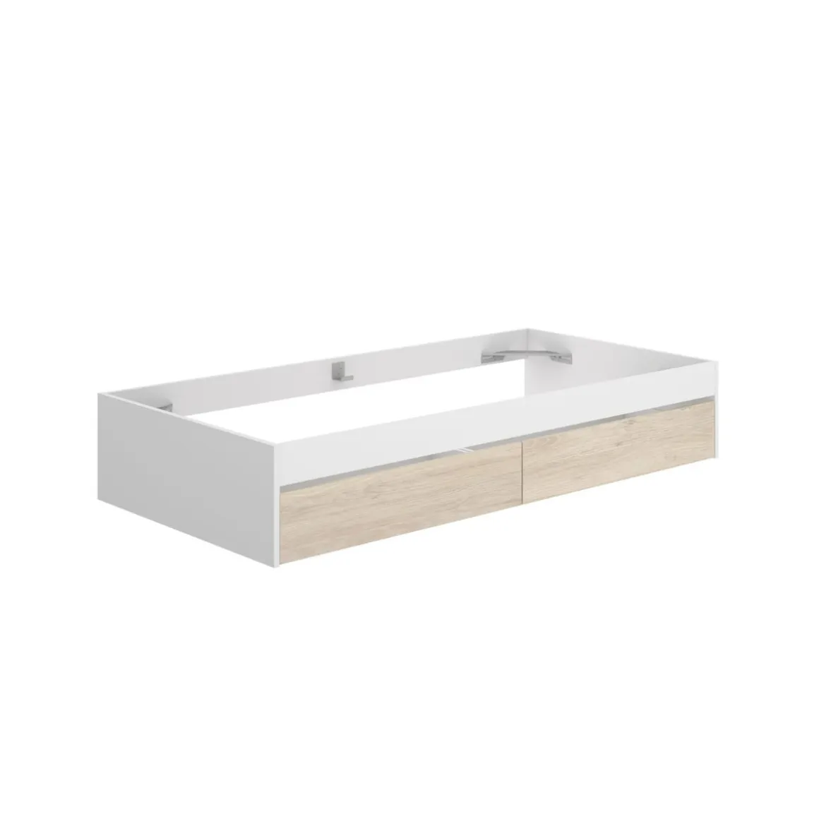 Aro de cama Lago con 2 cajones 40x195x96 cm