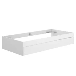 Aro de cama Lago con arrastre blanco 40x96x195 cm