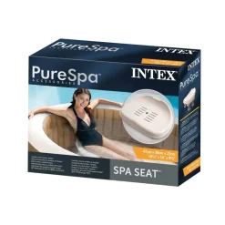 Asiento para spa PureSpa Intex crema 22x47x36 cm