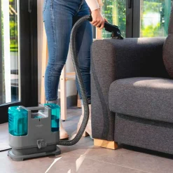 Aspirador de tapicerías Cecotec Conga PopStar 3000 CarpetClean 400W 3 en 1 doble depósito negro
