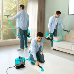 Aspirador de tapicerías Cecotec Conga 6000 Carpet&Spot Clean XXL Advance 600W 3 en 1 azul