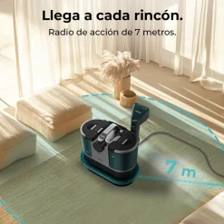 Aspirador de tapicerías Cecotec Conga 7000 Carpet&Spot Clean Steam Max 1700W múltiples cabezales