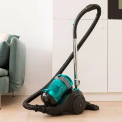 Aspirador de trineo Cecotec Conga Rockstar Multicyclonic Compact 800W 2,5L negro/azul