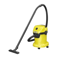 Aspirador Karcher WD3 V-15/4/20 con bolsa 1000W 15L amarillo