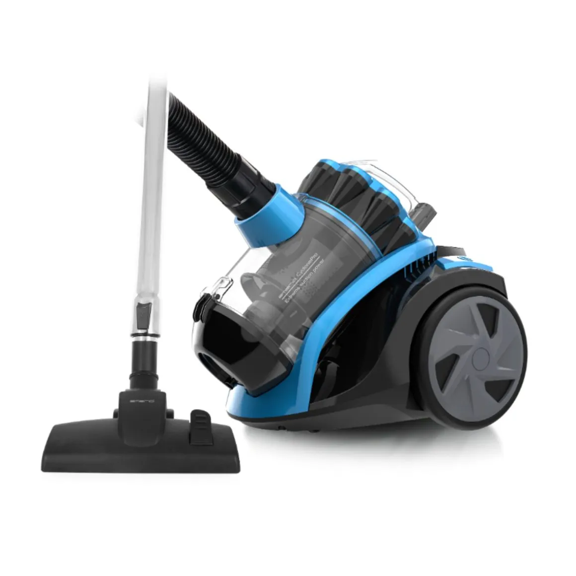 Aspirador sin bolsa Emerio VCE-108278.10 ciclónico 900W negro/azul