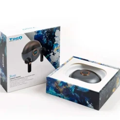 Auriculares inalámbricos TooQ Snail TQBWH-0060G con estuche de carga negro