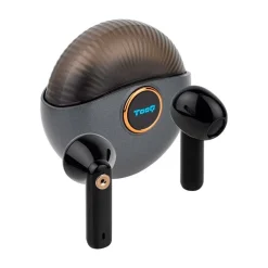 Auriculares inalámbricos TooQ Snail TQBWH-0060G con estuche de carga negro