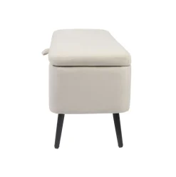 Baúl Maison tapizado microfibra 49x110x40 cm