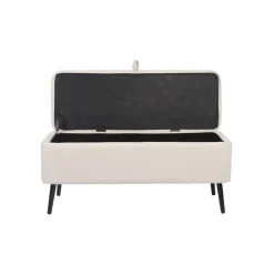 Baúl Maison tapizado microfibra 49x110x40 cm