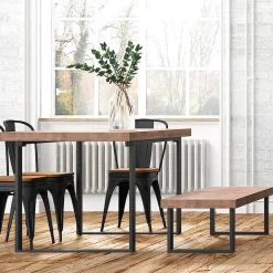Banco asiento Loft 47x120x34 cm