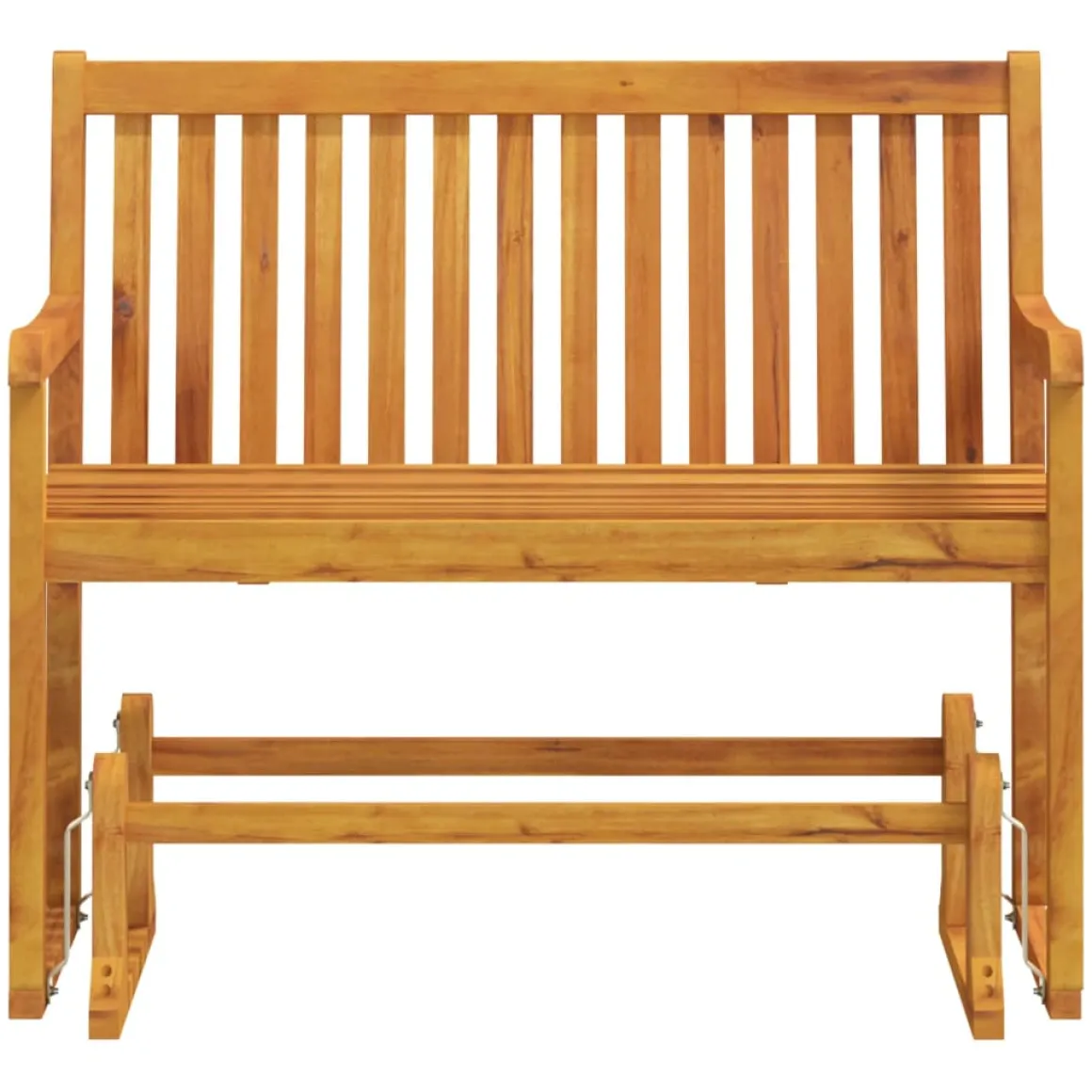 Banco balancín Tórtola madera maciza de acacia 97x110x58,5 cm